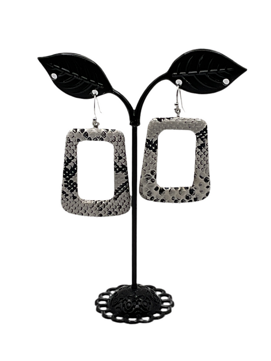 Snake Skin Earrings